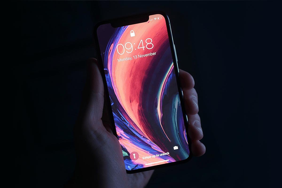 SlimPhone Perspective Screen Mockup