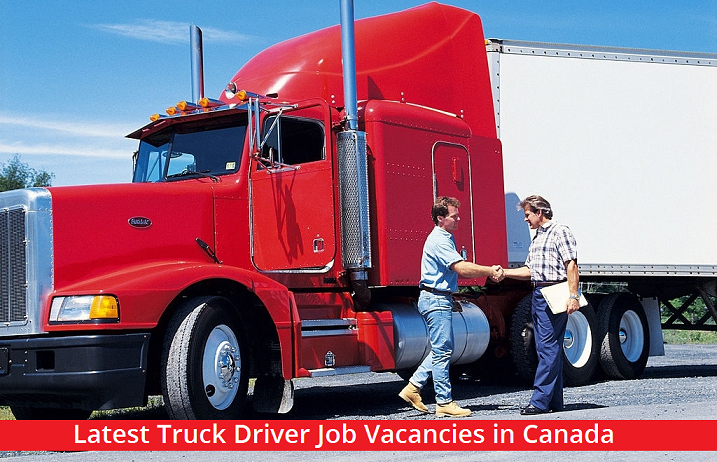 Latest Truck Driver Job Vacancies in Canada