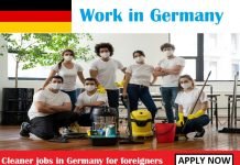 Cleaner jobs in Germany for foreigners – Apply Now Cleaner jobs in Germany for foreigners