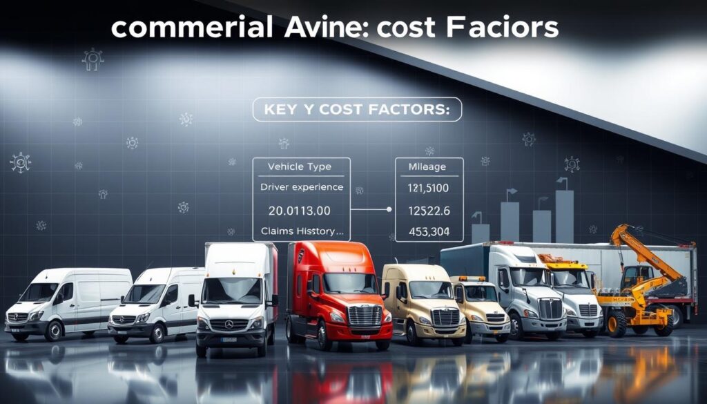 commercial vehicle insurance cost factors